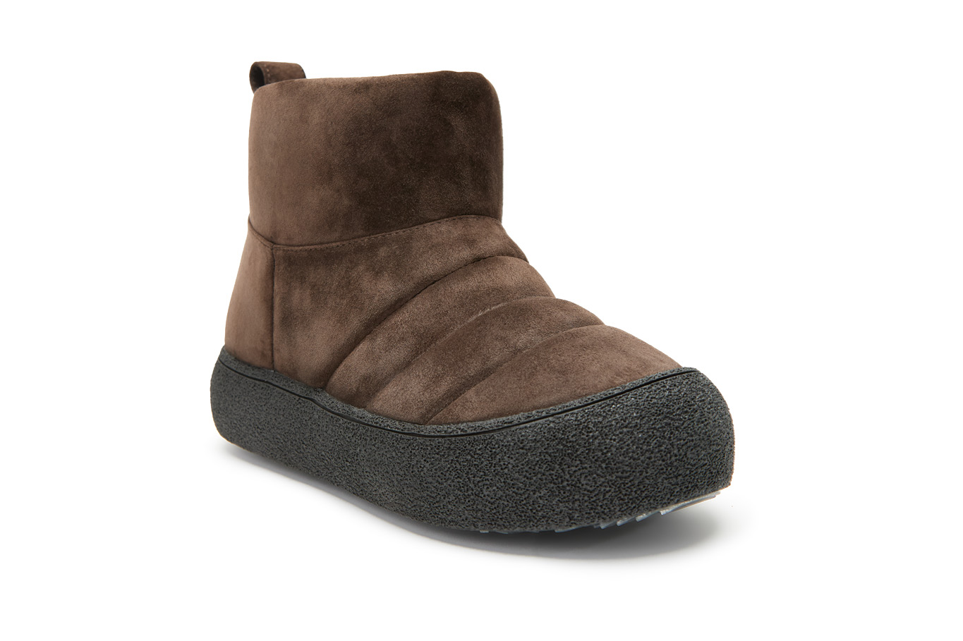 полусапоги 30288AW-1938 темно-коричневый велюр, фото 5